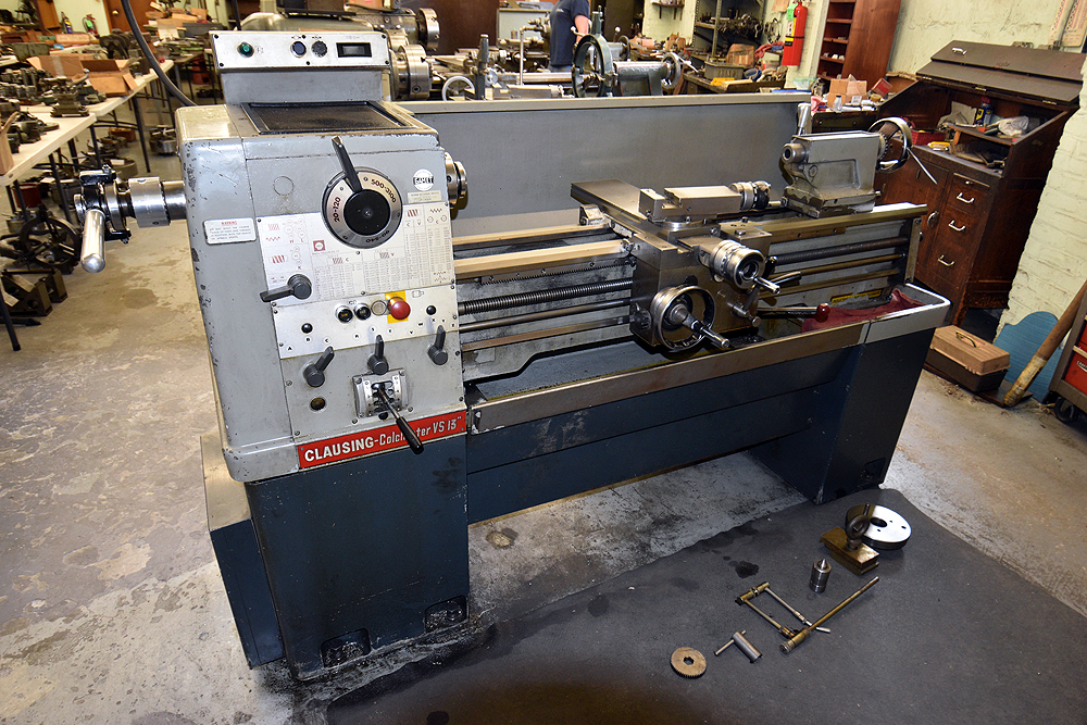 clausing colchester lathe new